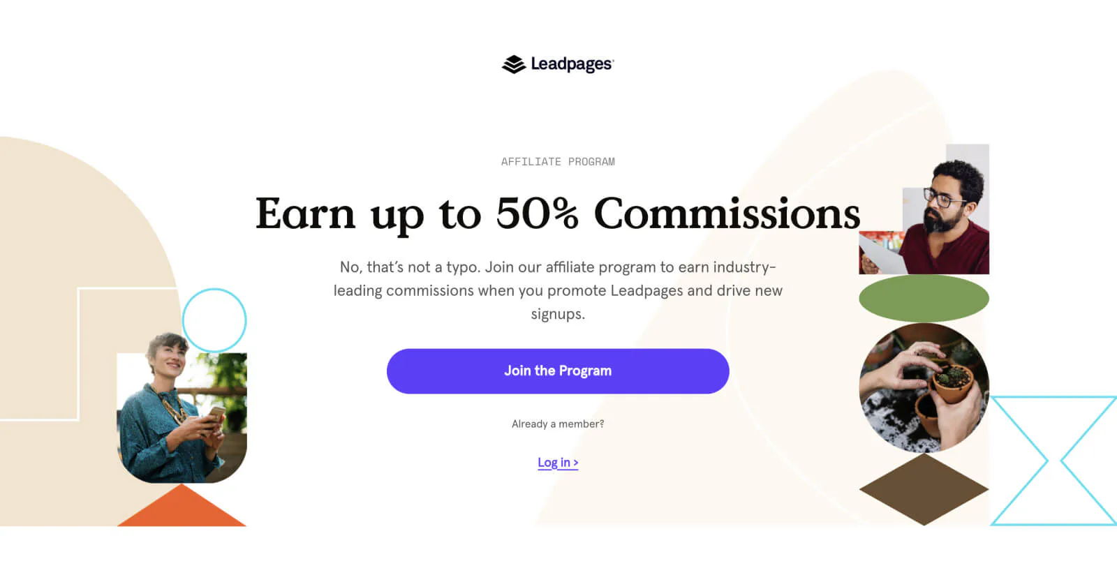 LeadPages Homepage