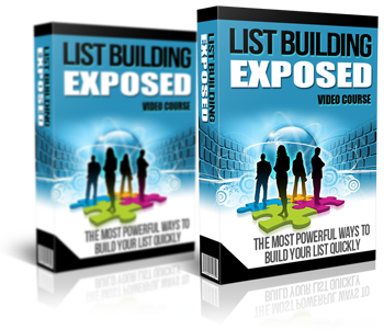 List Building Exposed Video Course Cover