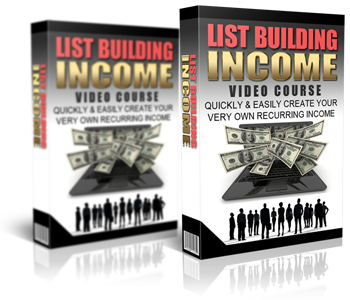 List Building Income Video Course Cover